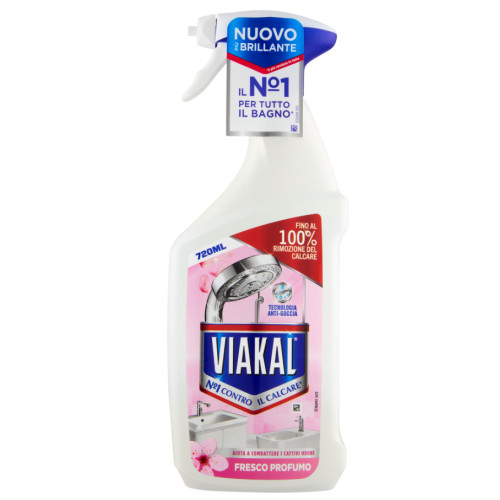 Засіб для видалення вапняного нальоту Viakal Fresco Profumo, 720 мл